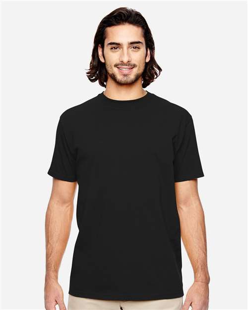 econscious EC1000 Unisex Classic T-Shirt - Black - model front