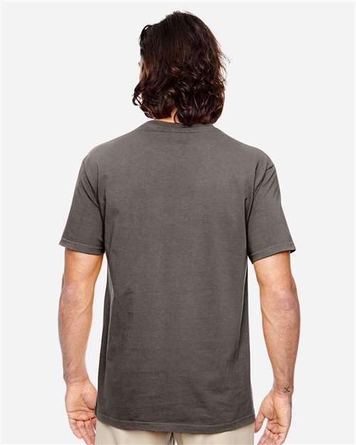 econscious EC1000 Unisex Classic T-Shirt - Charcoal - model back