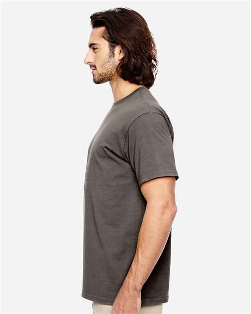 econscious EC1000 Unisex Classic T-Shirt - Charcoal - model side