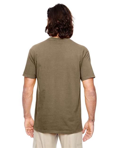 econscious EC1000 Unisex Classic T-Shirt - Meteorite - model back