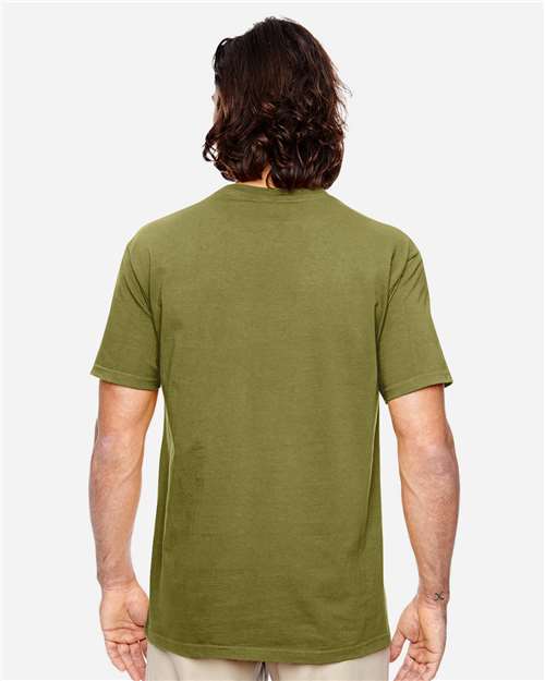 econscious EC1000 Unisex Classic T-Shirt - Olive - model back