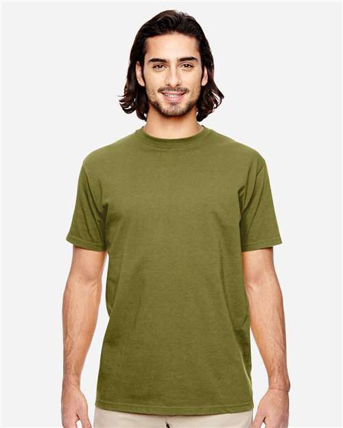 econscious EC1000 Unisex Classic T-Shirt - Olive - model front