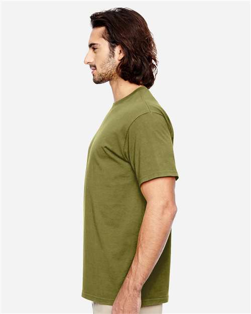 econscious EC1000 Unisex Classic T-Shirt - Olive - model side