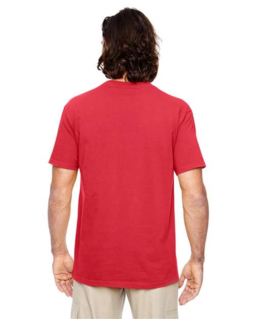 econscious EC1000 Unisex Classic T-Shirt - Red Pepper - model back