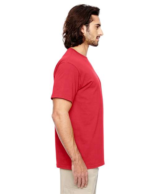 econscious EC1000 Unisex Classic T-Shirt - Red Pepper - model side