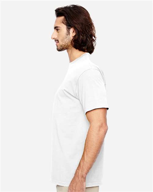 econscious EC1000 Unisex Classic T-Shirt - White - model side