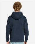Lane Seven LS14003 Unisex Premium Full-Zip Hoodie Sweatshirt - Navy - model back