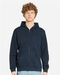 Lane Seven LS14003 Unisex Premium Full-Zip Hoodie Sweatshirt - Navy - model front