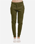 Lane Seven LST006 Unisex Premium Joggers - Army Green - model front