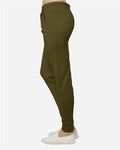 Lane Seven LST006 Unisex Premium Joggers - Army Green - model side
