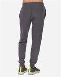 Lane Seven LST006 Unisex Premium Joggers - Charcoal Heather - model back