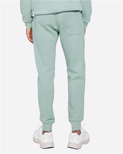 Lane Seven LST006 Unisex Premium Joggers - Seafoam - model back