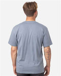 econscious EC1070 Reclaimist Fiber Vibes T-Shirt - Basalt Grey - model back