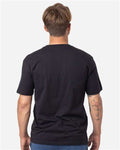 econscious EC1070 Reclaimist Fiber Vibes T-Shirt - Black - model back