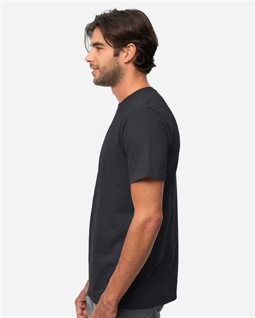 econscious EC1075 Unisex Fashion T-Shirt - Black - model side