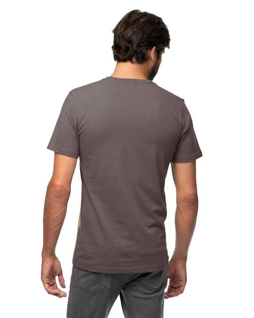 econscious EC1075 Unisex Fashion T-Shirt - Charcoal - model back