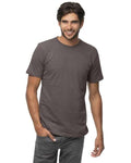 econscious EC1075 Unisex Fashion T-Shirt - Charcoal - model front