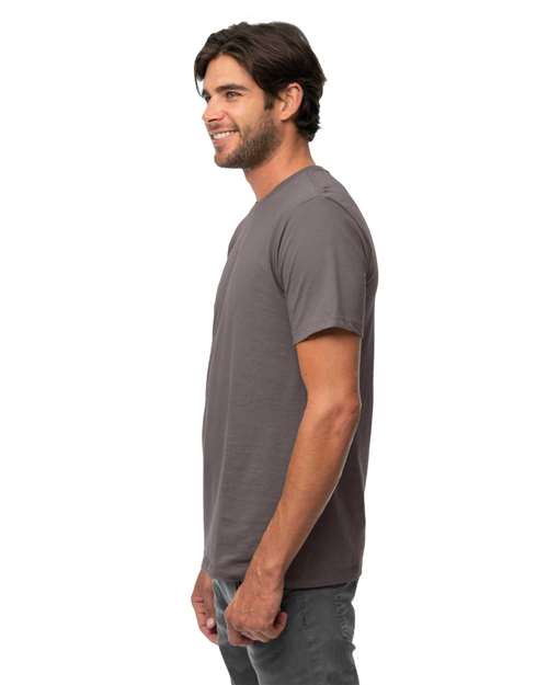 econscious EC1075 Unisex Fashion T-Shirt - Charcoal - model side