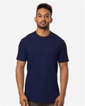 econscious EC1075 Unisex Fashion T-Shirt - Navy - model front
