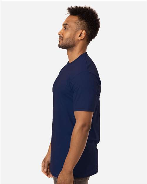 econscious EC1075 Unisex Fashion T-Shirt - Navy - model side