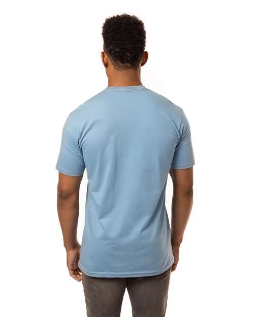 econscious EC1075 Unisex Fashion T-Shirt - Niagara Blue - model back