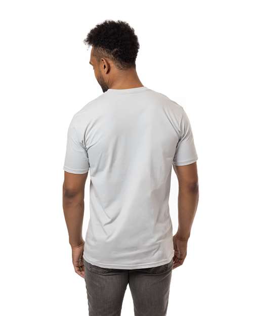 econscious EC1075 Unisex Fashion T-Shirt - Silver - model back