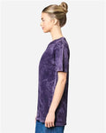Lane Seven LST002 Unisex Vintage Tee - Cloud Purple - model side