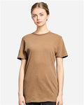 Lane Seven LST002 Unisex Vintage Tee - Vintage Camel - model front