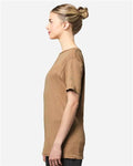 Lane Seven LST002 Unisex Vintage Tee - Vintage Camel - model side