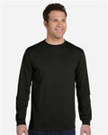 econscious EC1500 Unisex Classic Long Sleeve T-Shirt - Black - model front