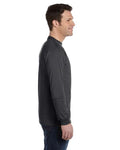econscious EC1500 Unisex Classic Long Sleeve T-Shirt - Charcoal - model side