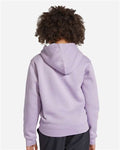 Lane Seven LS1401Y Youth Premium Hoodie Sweatshirt - Lilac - model back