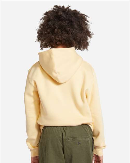 Lane Seven LS1401Y Youth Premium Hoodie Sweatshirt - Pina Colada - model back