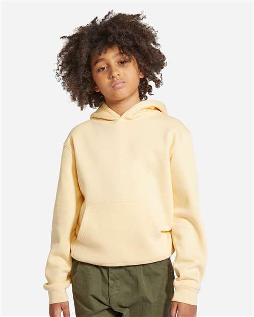 Lane Seven LS1401Y Youth Premium Hoodie Sweatshirt - Pina Colada - model front