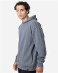 econscious EC5300 Unisex Reclaimist Fiber Hooded Sweatshirt - Basalt Grey - model side