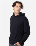 econscious EC5300 Unisex Reclaimist Fiber Hooded Sweatshirt - Black - model side