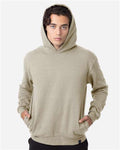 econscious EC5300 Unisex Reclaimist Fiber Hooded Sweatshirt - Pumice - model front