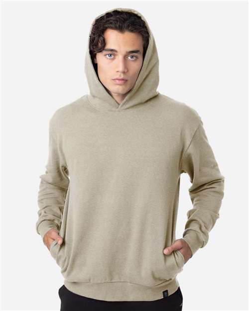 econscious EC5300 Unisex Reclaimist Fiber Hooded Sweatshirt - Pumice - model front