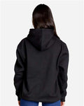 Lane Seven LS18002 Unisex Future Hoodie Sweatshirt - Black - model back