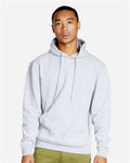 Lane Seven LS18002 Unisex Future Hoodie Sweatshirt - Heather Grey - model front