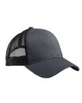 econscious EC7070 Eco Trucker Cap - Charcoal/ Black - front
