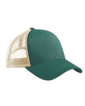 econscious EC7070 Eco Trucker Cap - Emerald Forest/ Oyster - front