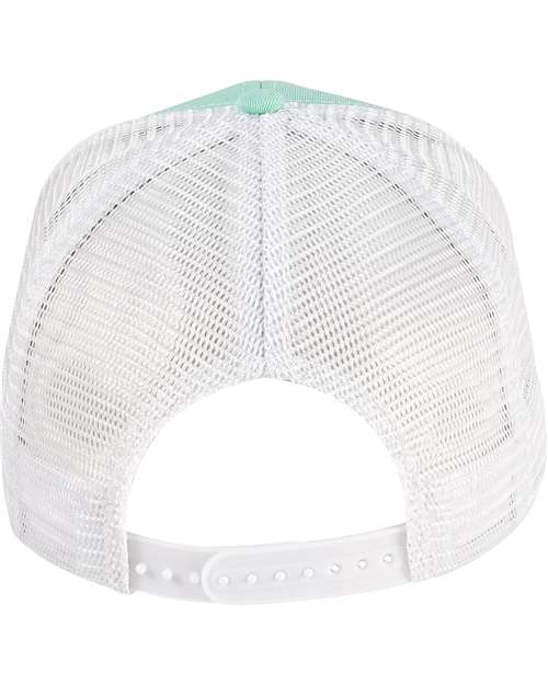 econscious EC7070 Eco Trucker Cap - Mint/ White - back