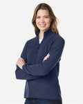 Marmot M12403 Women's Rocklin Half-Zip Jacket - Arctic Navy - model side