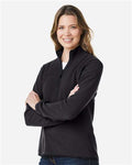 Marmot M12403 Women's Rocklin Half-Zip Jacket - Black - model side