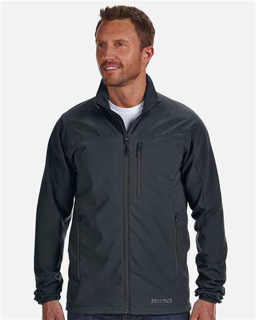 Marmot M16076 Men's Tempo Lightweight Jacket - Black - model front