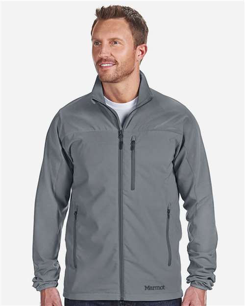 Marmot M16076 Men's Tempo Lightweight Jacket - Cinder - model front