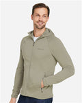 Marmot M15383 Men's Leconte Full-Zip Hooded Jacket - Vetiver - model side