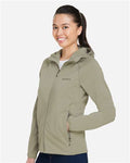 Marmot M15393 Women's Leconte Full Zip Hooded Jacket - Vetiver - model side