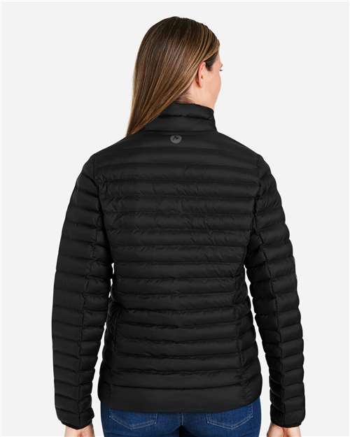 Marmot M15870 Women's Echo Featherless Jacket - Black - model back